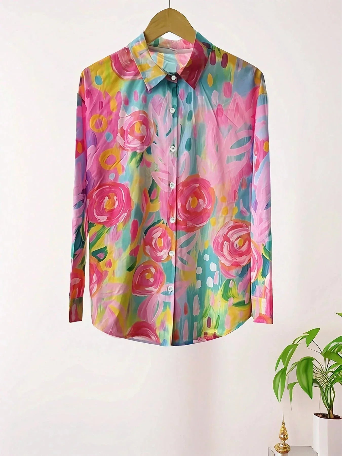 Astrid | Colorful Pattern Blouse